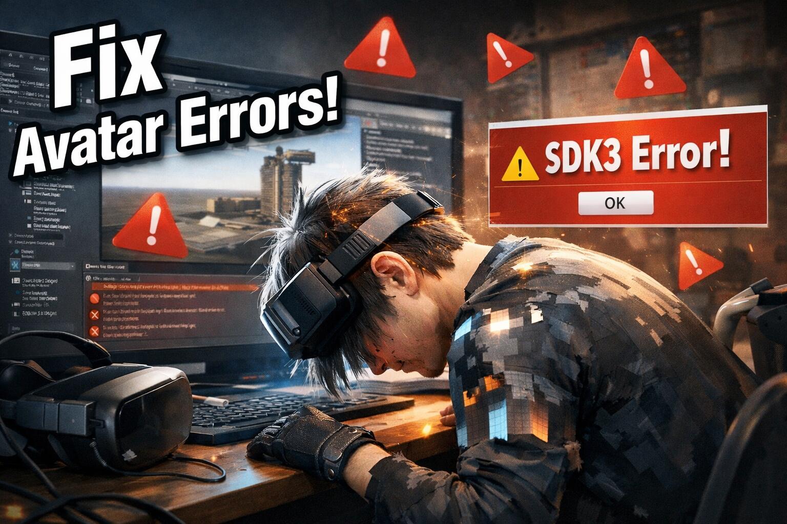 How To Fix VRChat Avatar Errors in Unity (SDK3 Error Mega Guid... - VRCMods