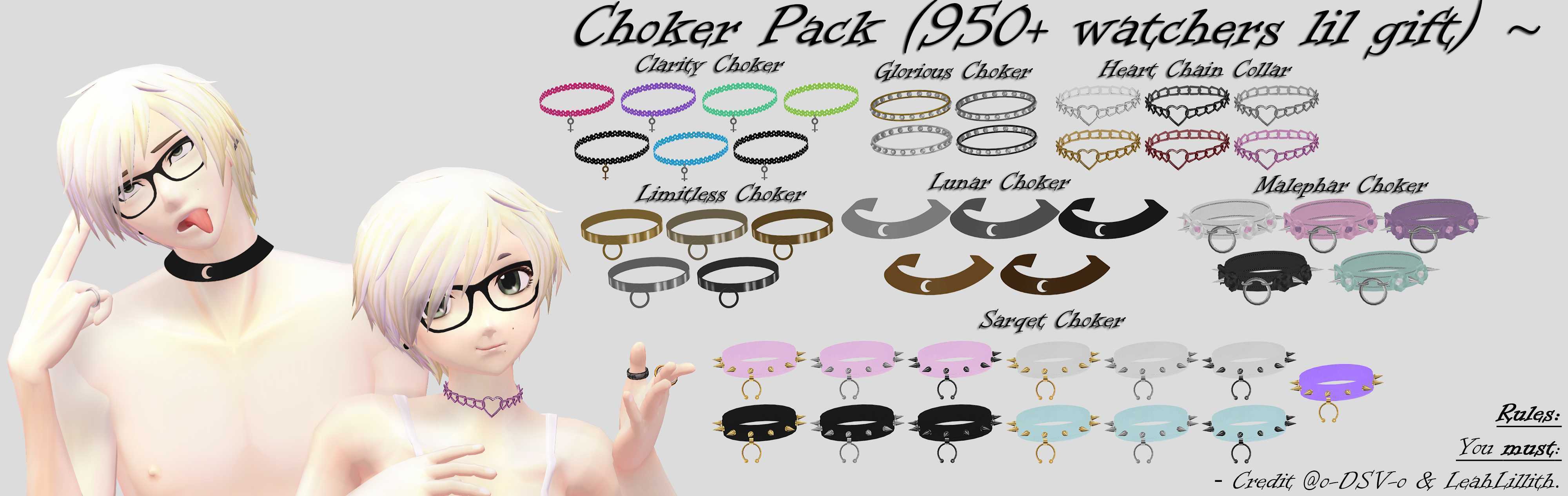 Choker, Collars, and Necklaces (Updated Again) Screenshot