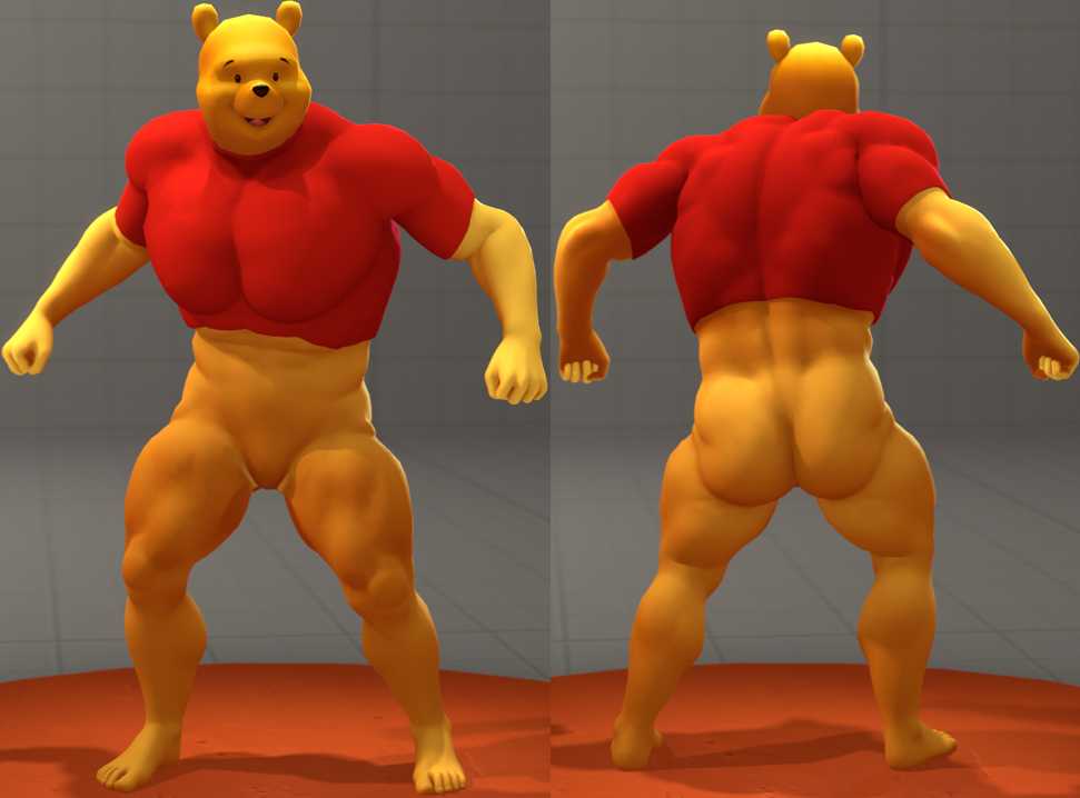 Winnie Pooh Man Screenshot