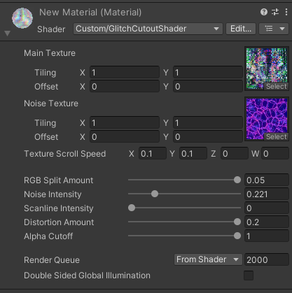 Hisui Tanaka glitch shader Screenshot