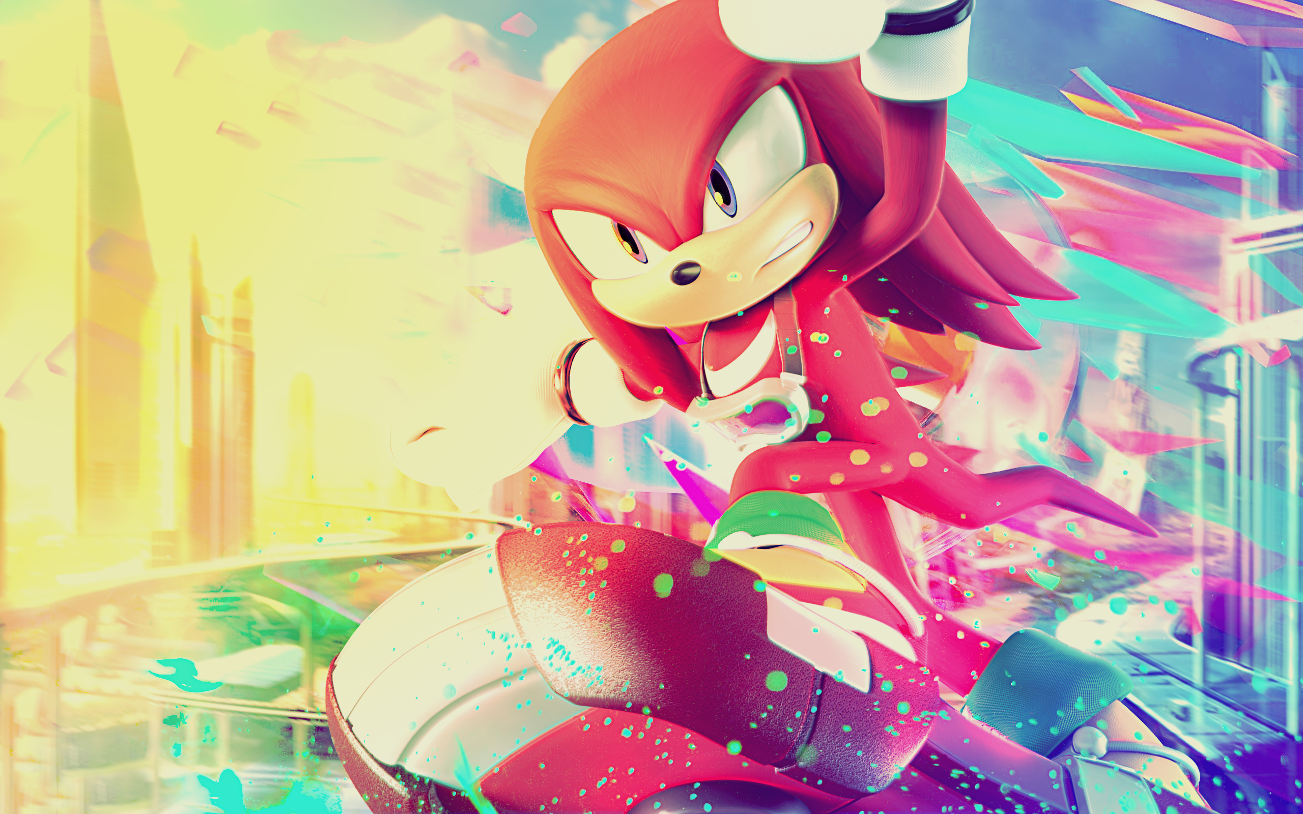 Knuckles The Echidna Unity Package Screenshot