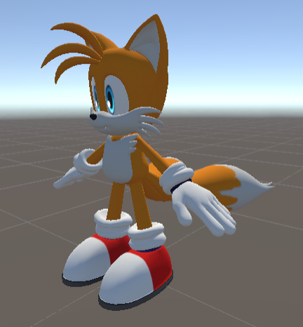Tails The Fox Unity Package Screenshot