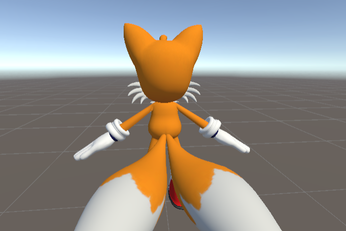 Tails The Fox Unity Package Screenshot