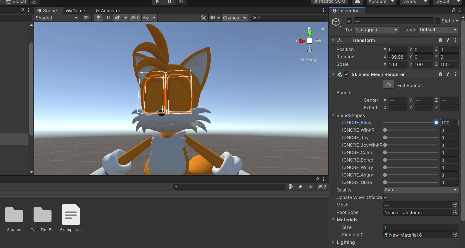 Tails The Fox Unity Package Screenshot
