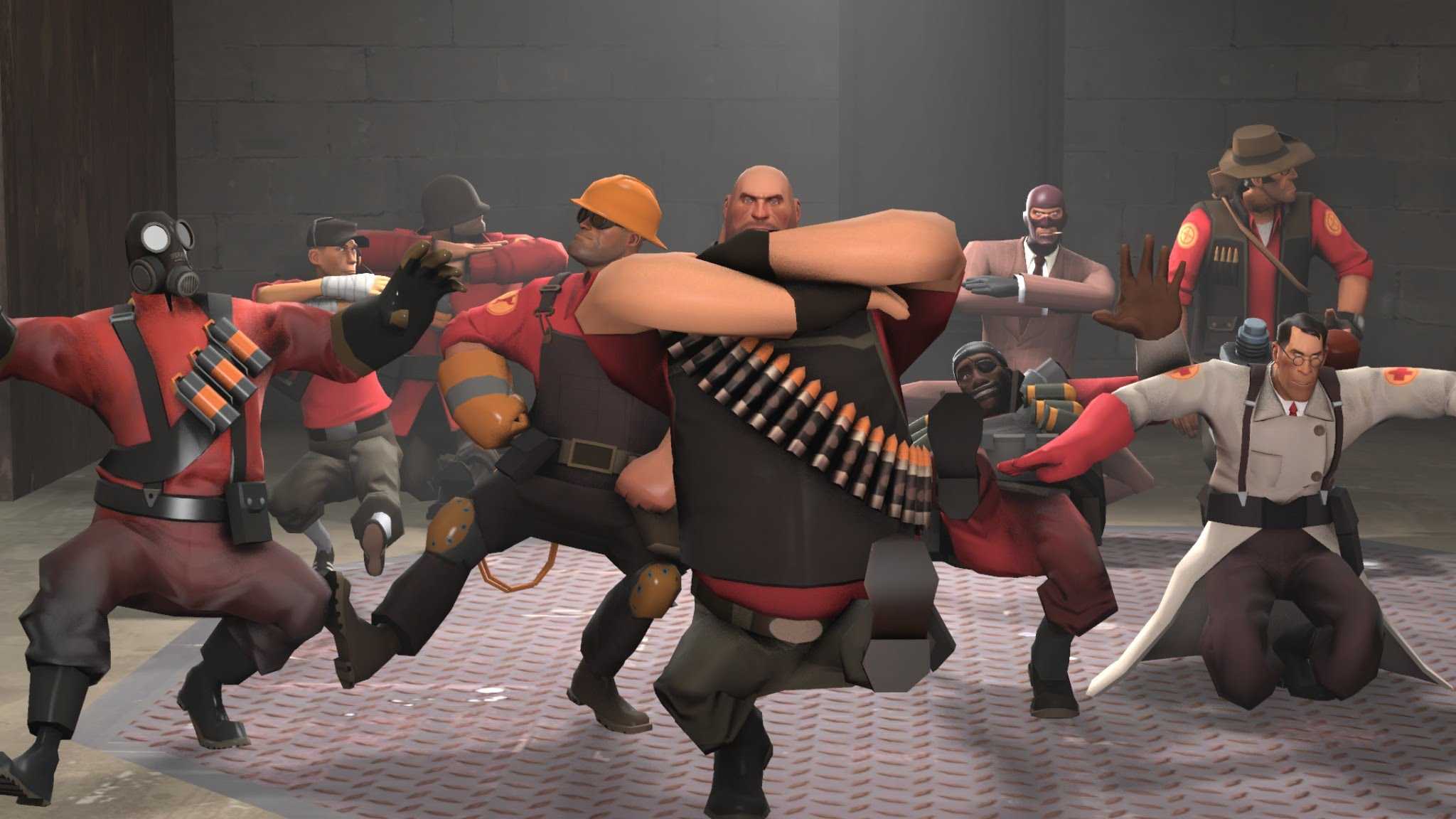 Team Fortress 2 - Kazotsky kick dance Screenshot