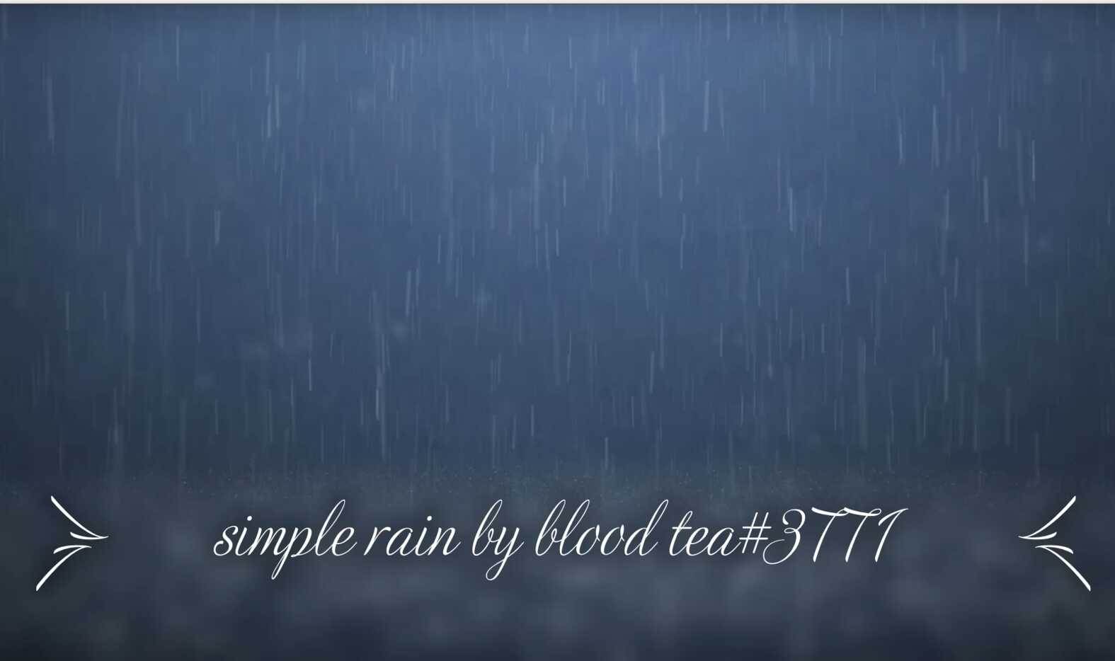 simple rain  Screenshot