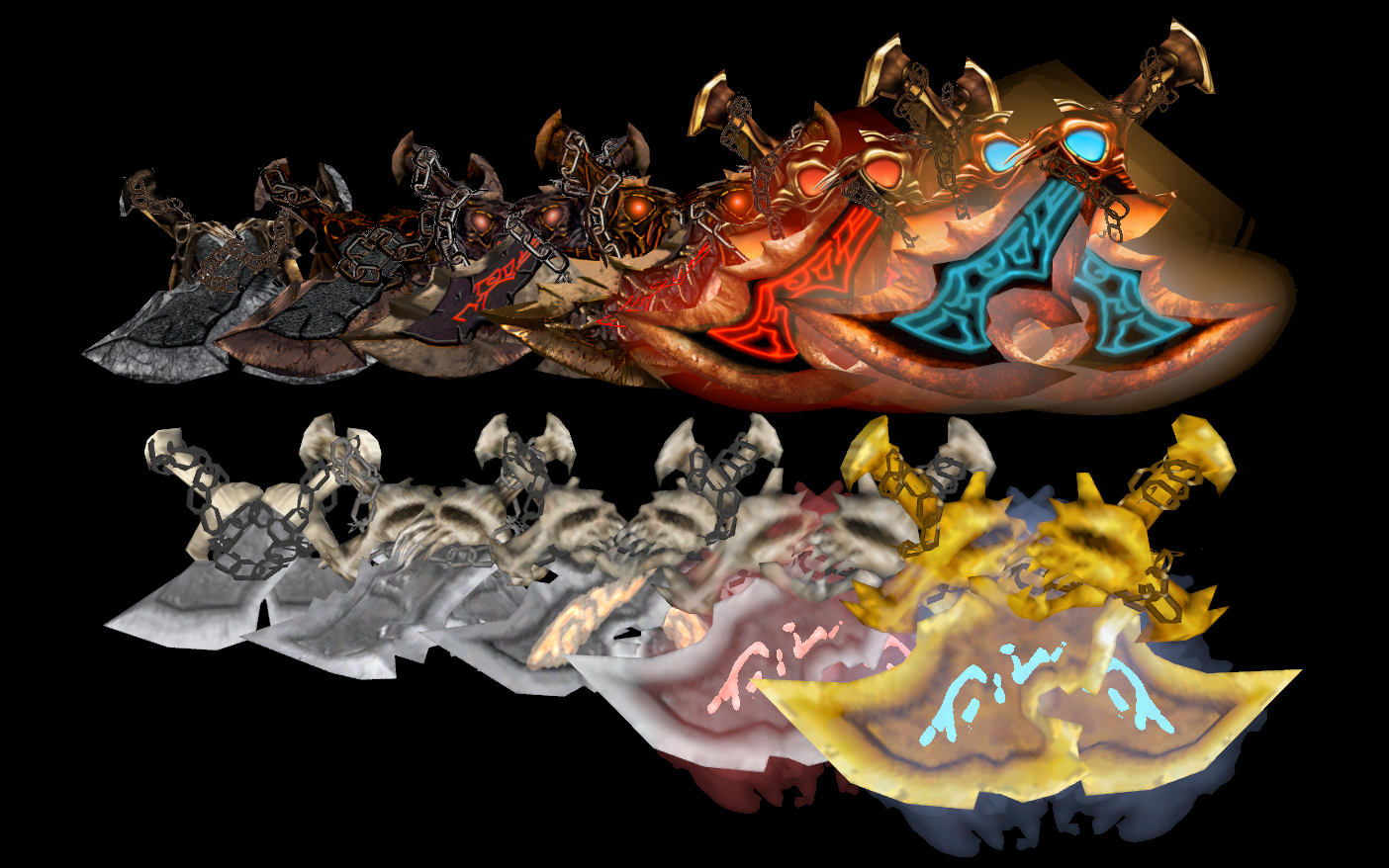 God of War I & II Blades (w/ Texture Revival Project) Screenshot