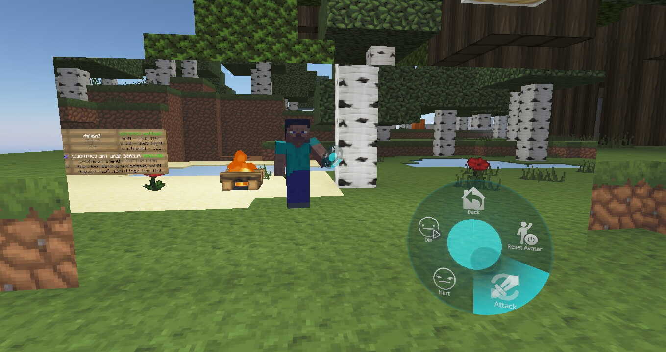Faithful Minecraft Steve (generic rig) Screenshot