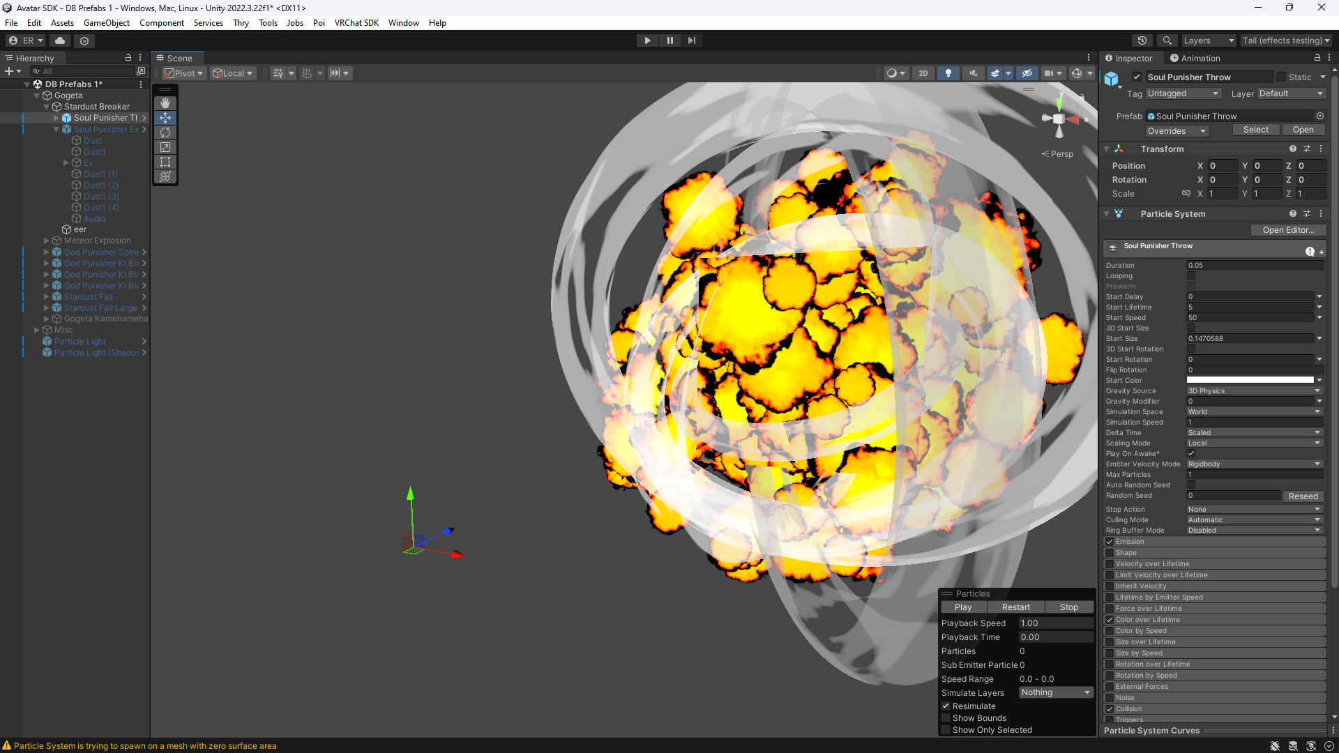 Dragon Ball Effects Screenshot