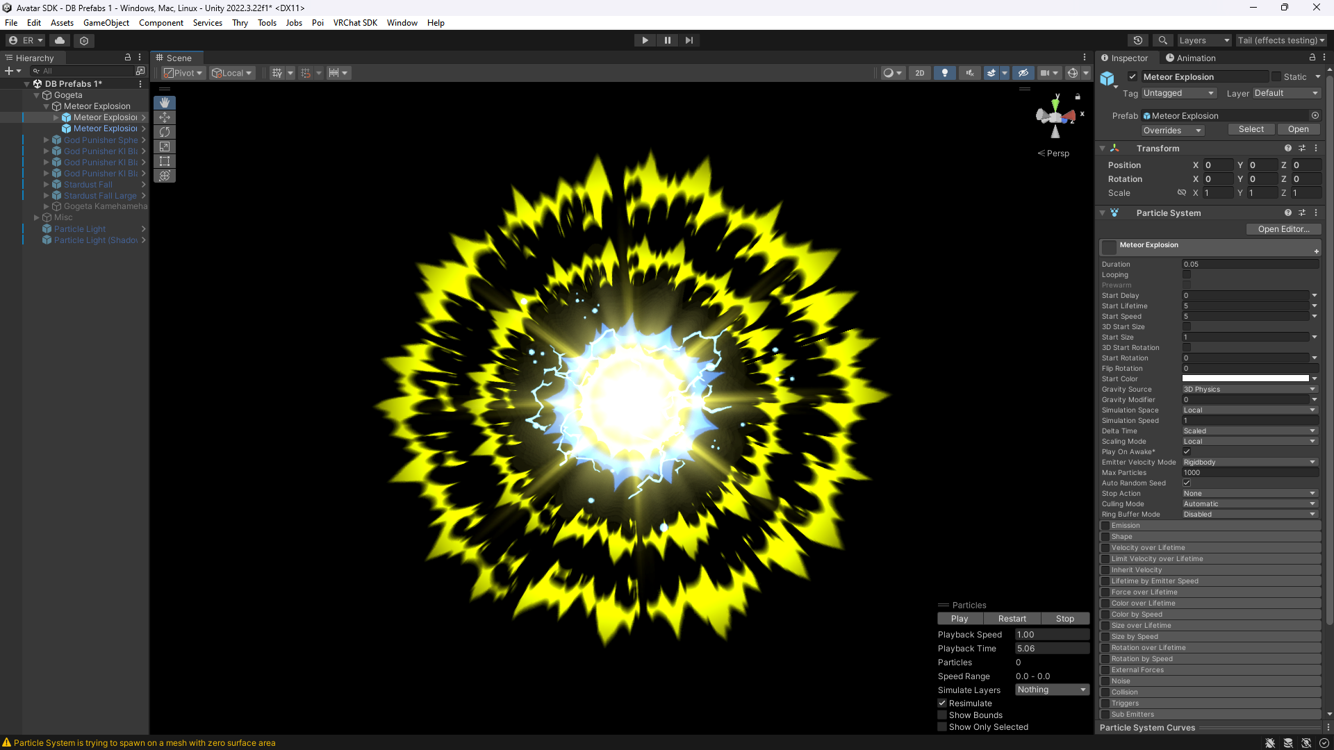Dragon Ball Effects Screenshot