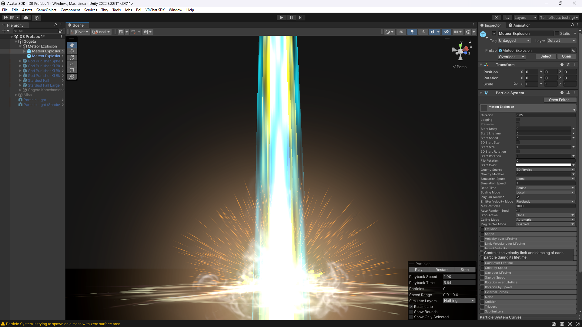 Dragon Ball Effects Screenshot