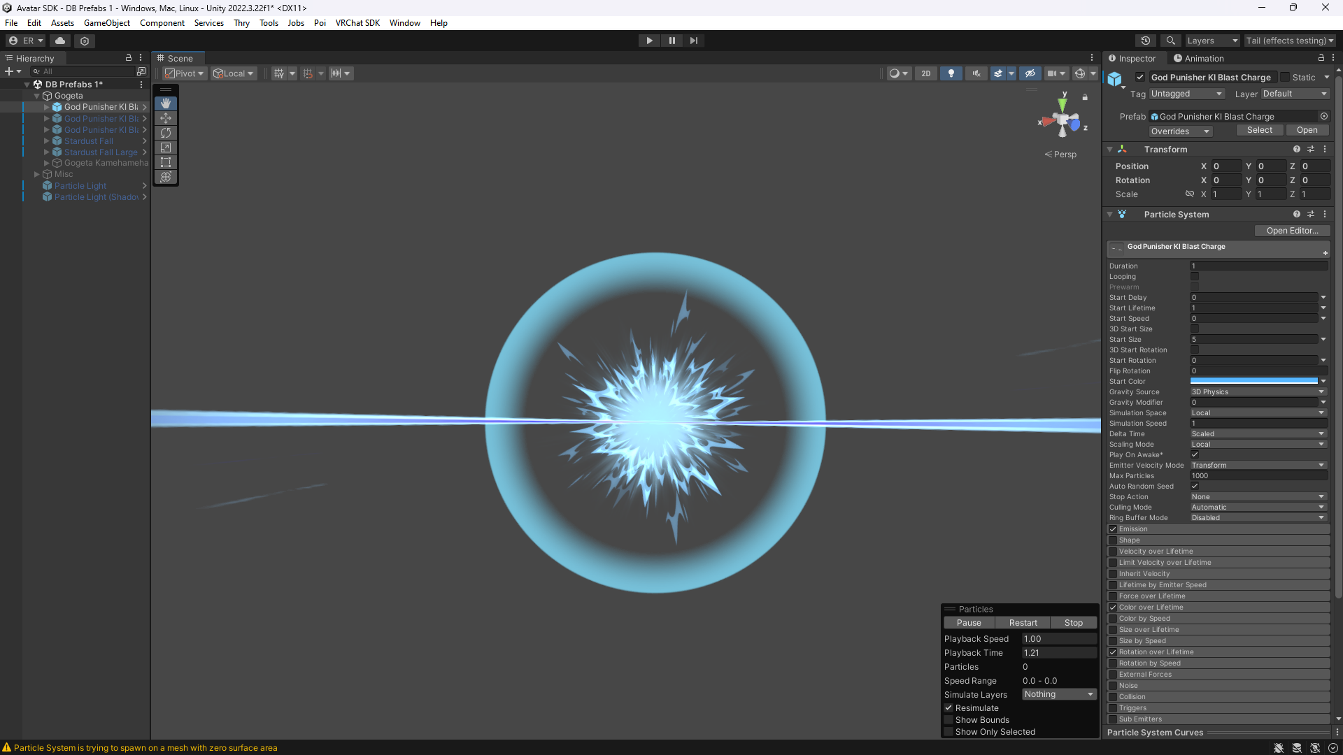 Dragon Ball Effects Screenshot