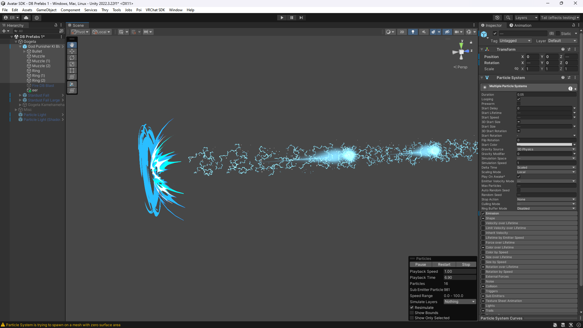 Dragon Ball Effects Screenshot