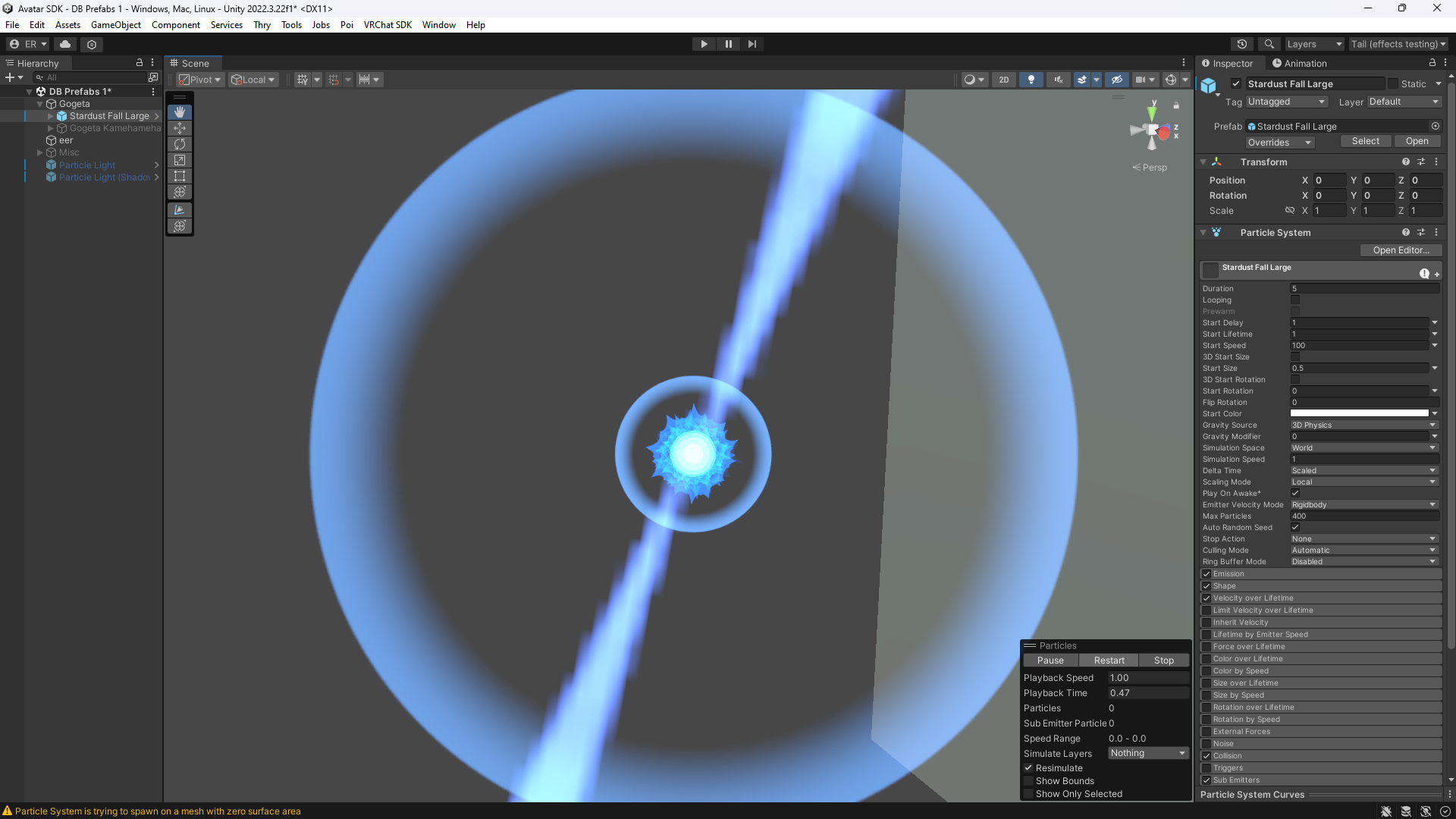 Dragon Ball Effects Screenshot