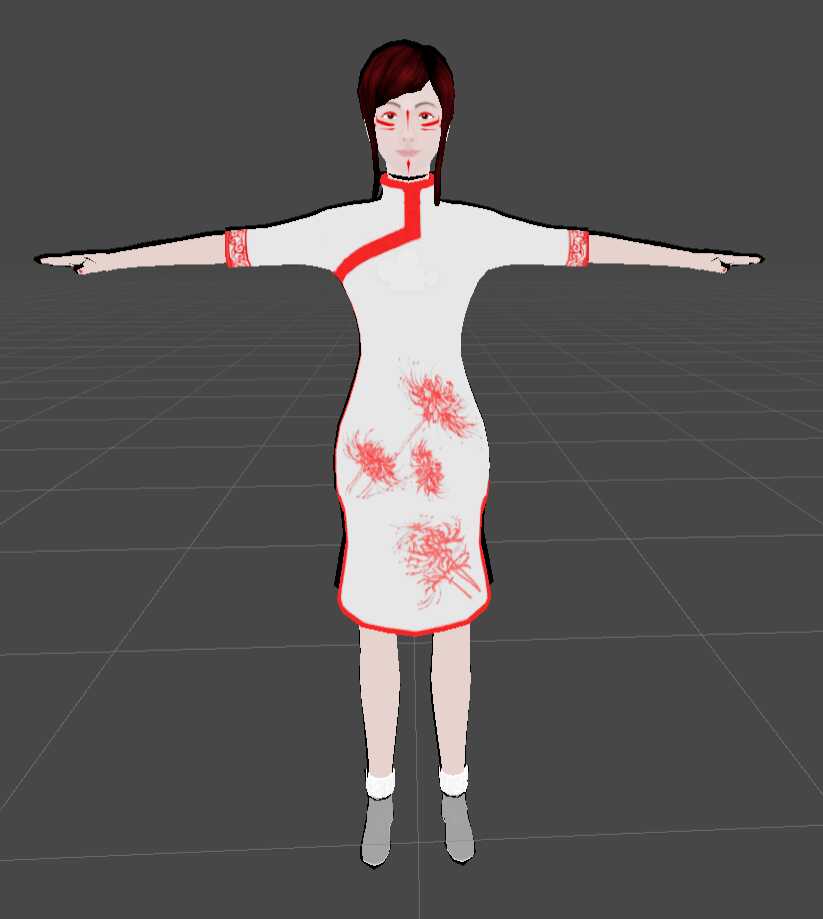 Okami Amaterasu Girl Screenshot