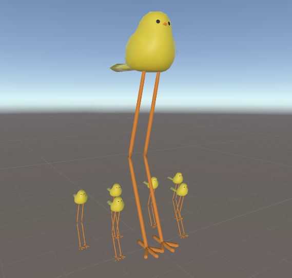 Long Duck + toggle animations Screenshot