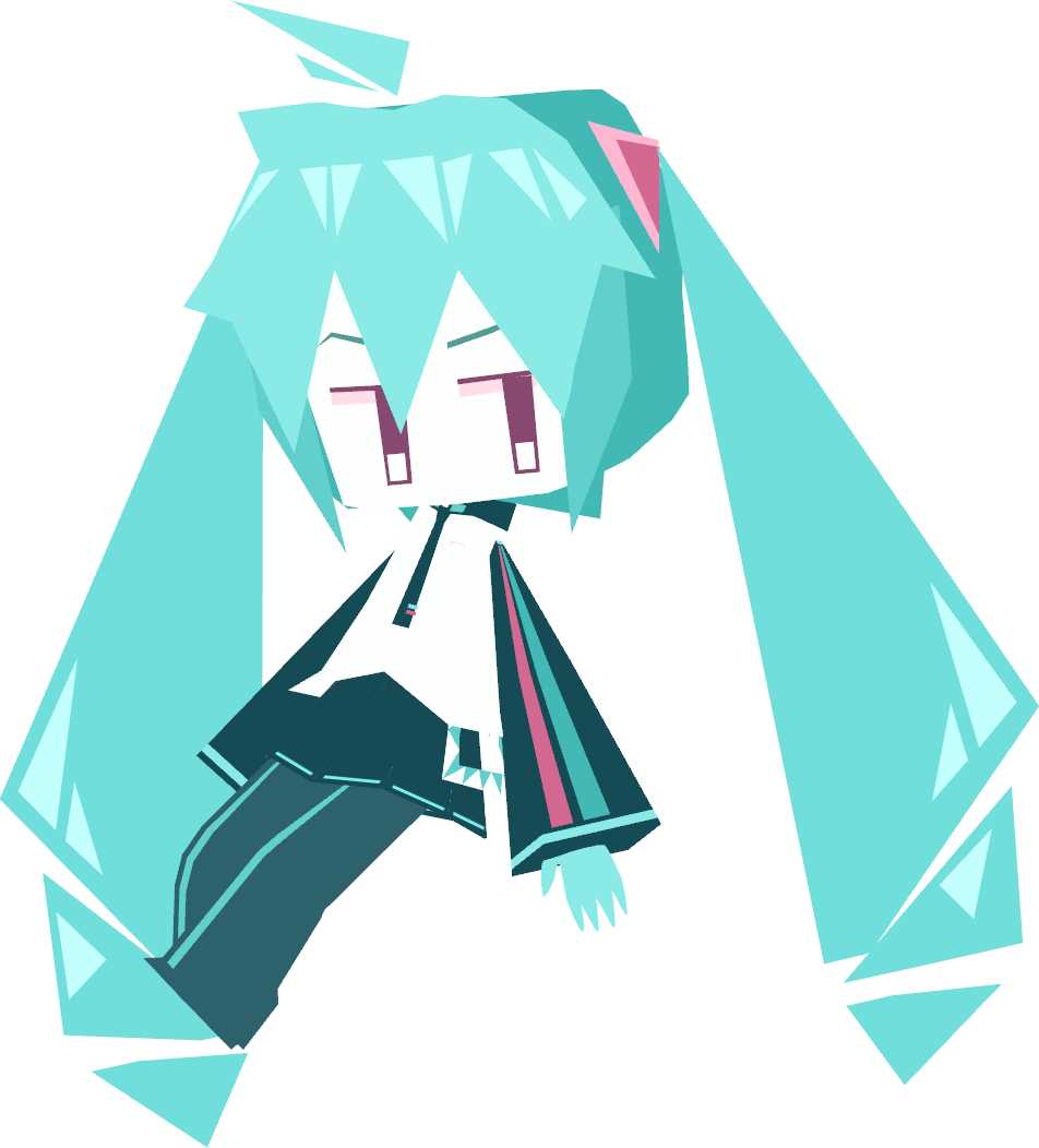 Miku Smol (Eye Tracking, Blinking, Dynamic Bones) Screenshot