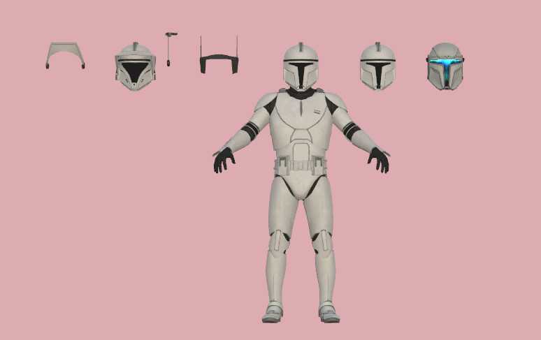 Mandalorian Clones - Star Wars Avatar Prefab(s) Screenshot