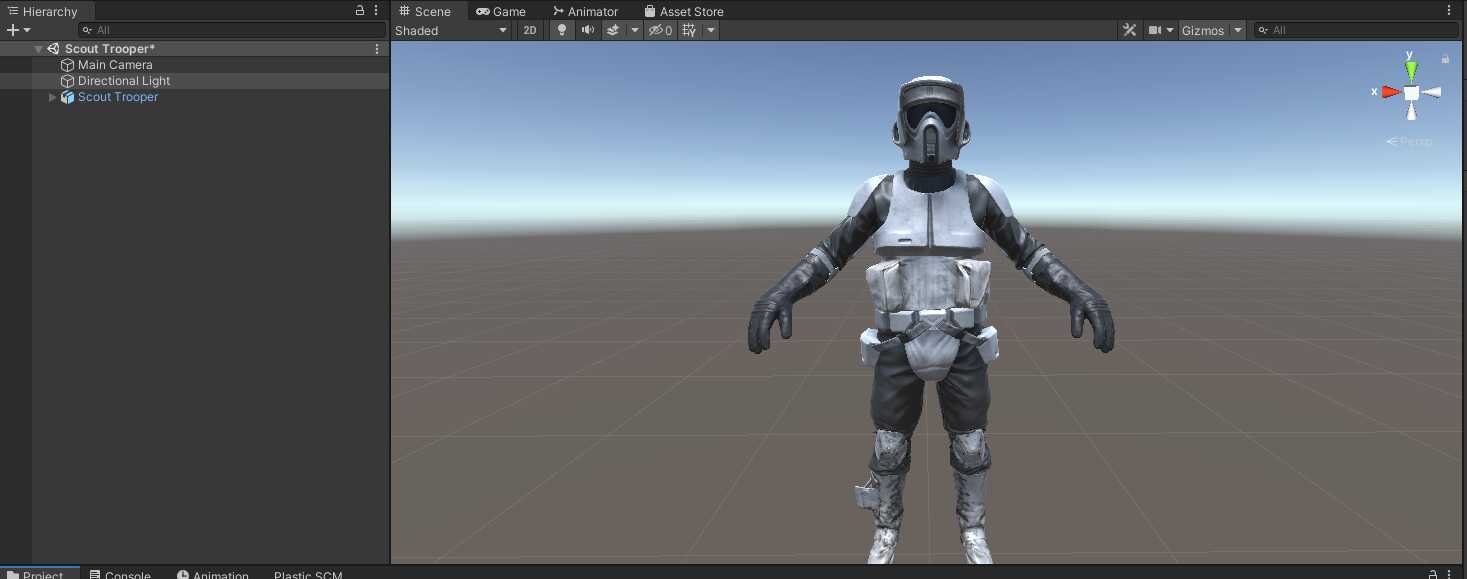 Scout Trooper - Star Wars Avatar Prefab Screenshot