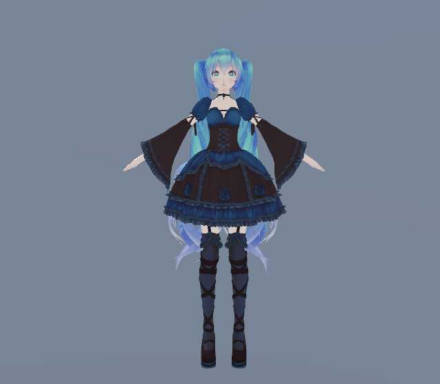 Nightmare Gothic Miku Screenshot