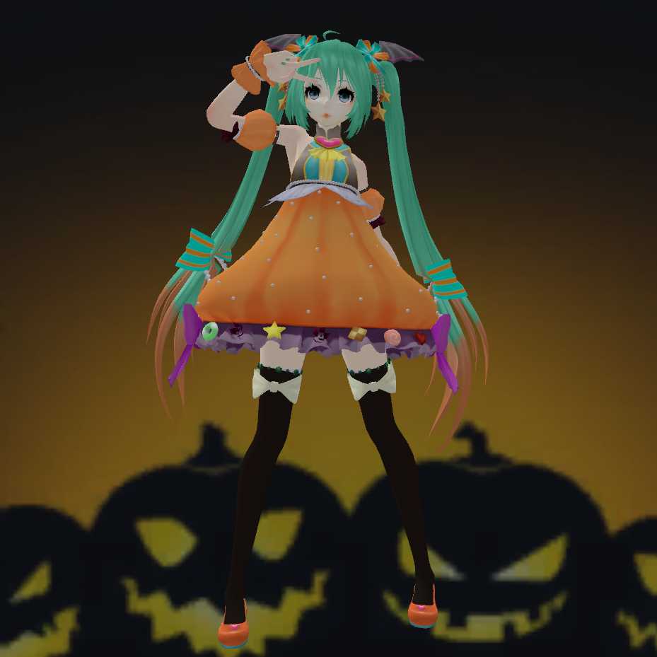 Sweet Pumpkin Miku Screenshot