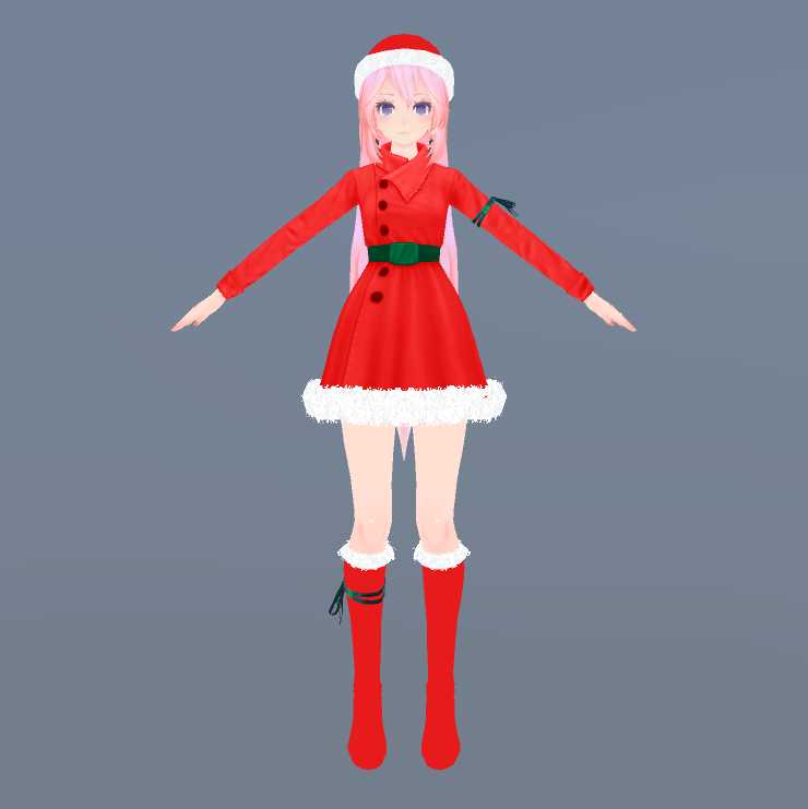 Miku, Luka, and Teto Christmas Pack 2.0 update Screenshot