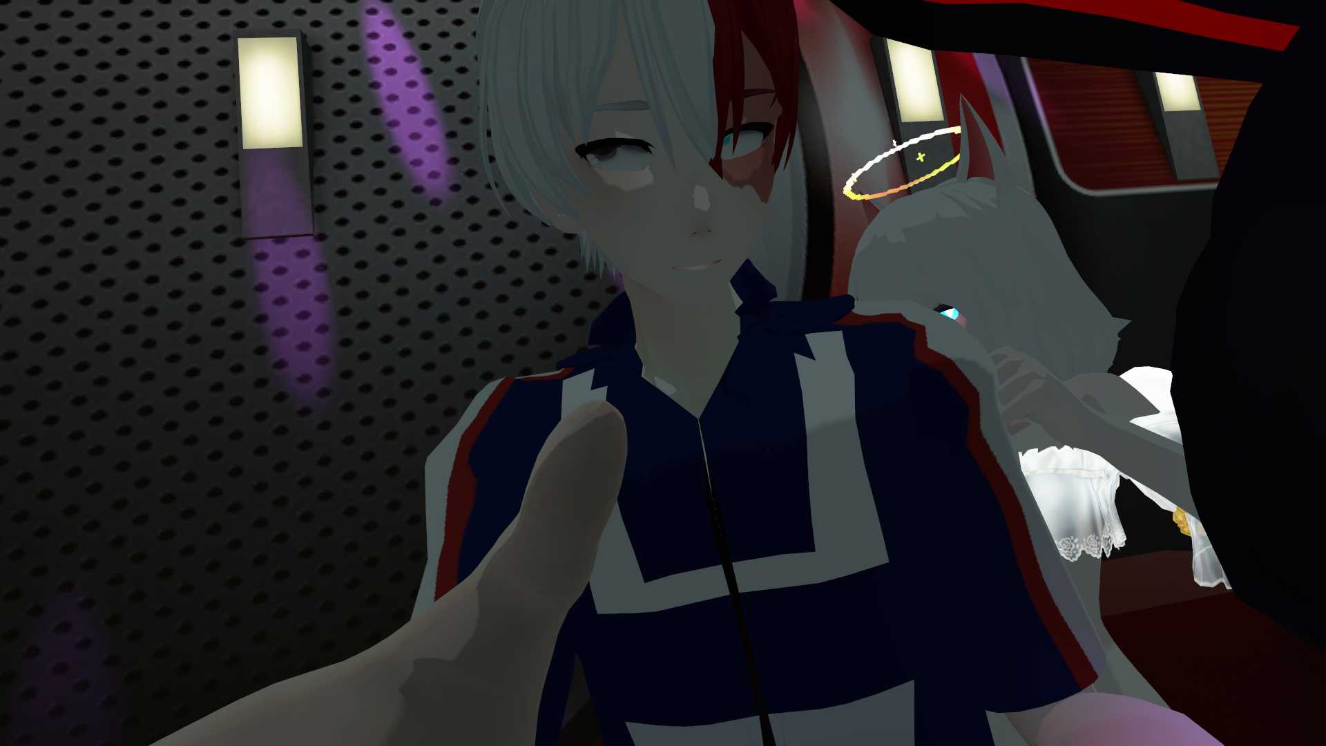 Shoto Todoroki MMD (Eye Tracking, Lip Sync) Screenshot