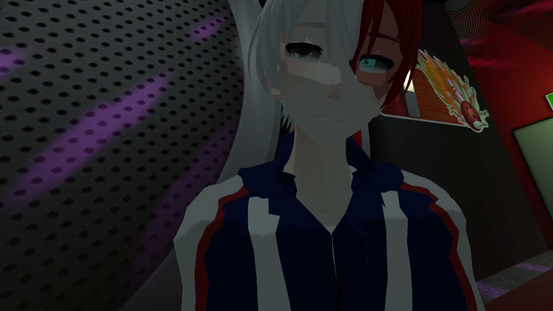 Shoto Todoroki MMD (Eye Tracking, Lip Sync) Screenshot
