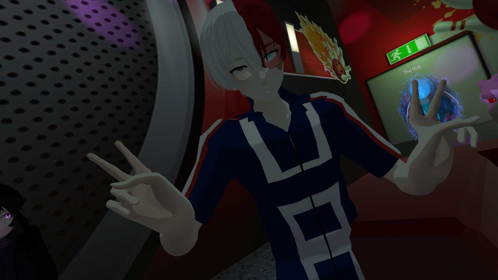 Shoto Todoroki MMD (Eye Tracking, Lip Sync) Screenshot