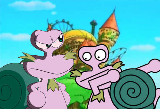 Kirby - Escargoon Screenshot