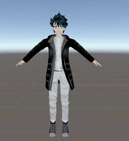 Anime boi customizable top pants hair eyes.. Screenshot