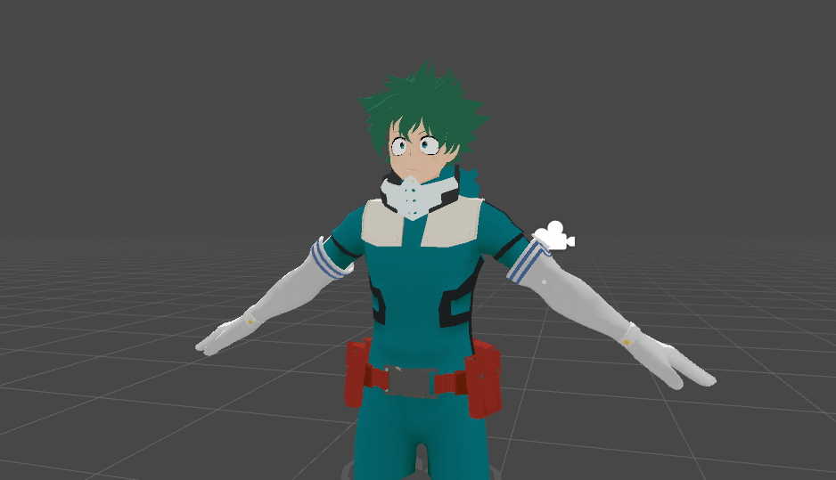 Izuku Midoriya - Costume Version Screenshot