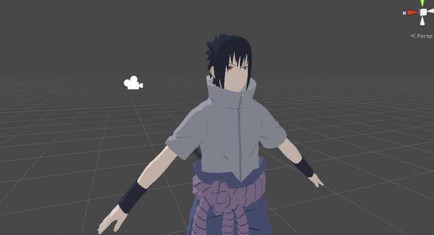 Sasuke Uchiha (Eye Tracking, Lip Sync) Screenshot