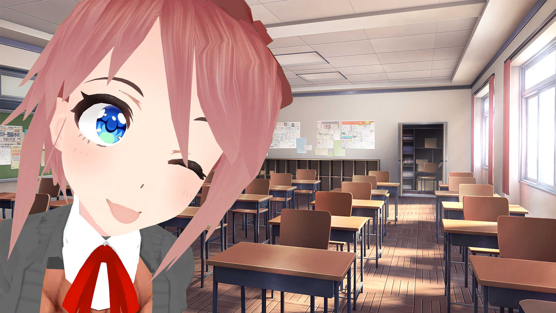 Sayori - DDLC Screenshot