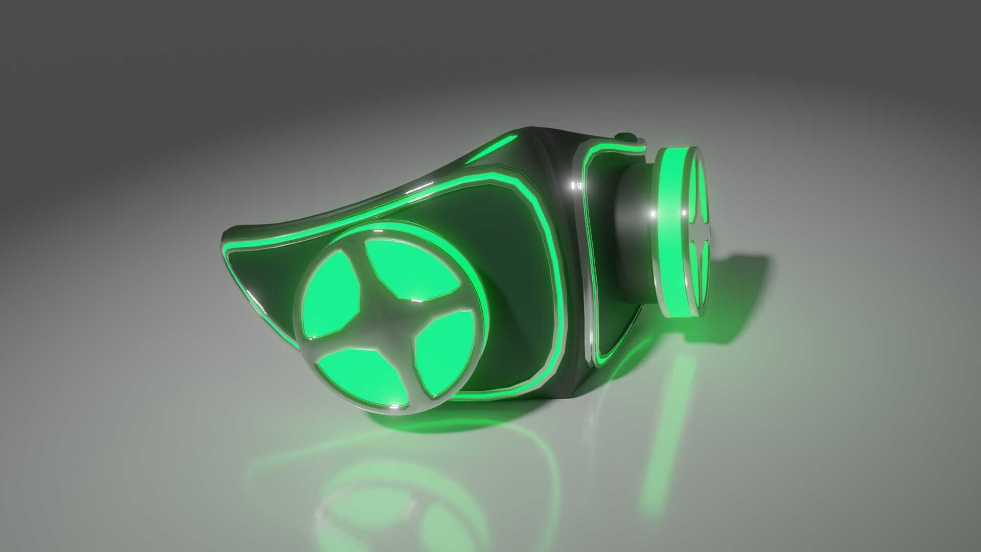 Cyber Gas Mask Screenshot