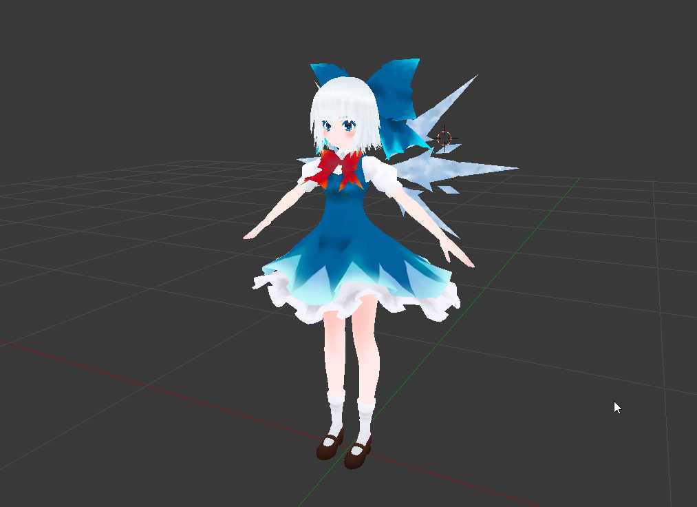 Cirno Model a.k.a Tupper Screenshot