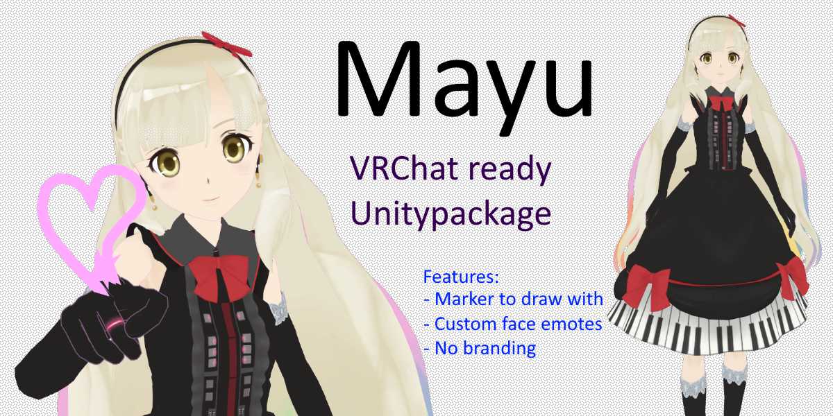 Mayu - Marker, Eyes, Lips, Emotes, No branding + World-Link Screenshot