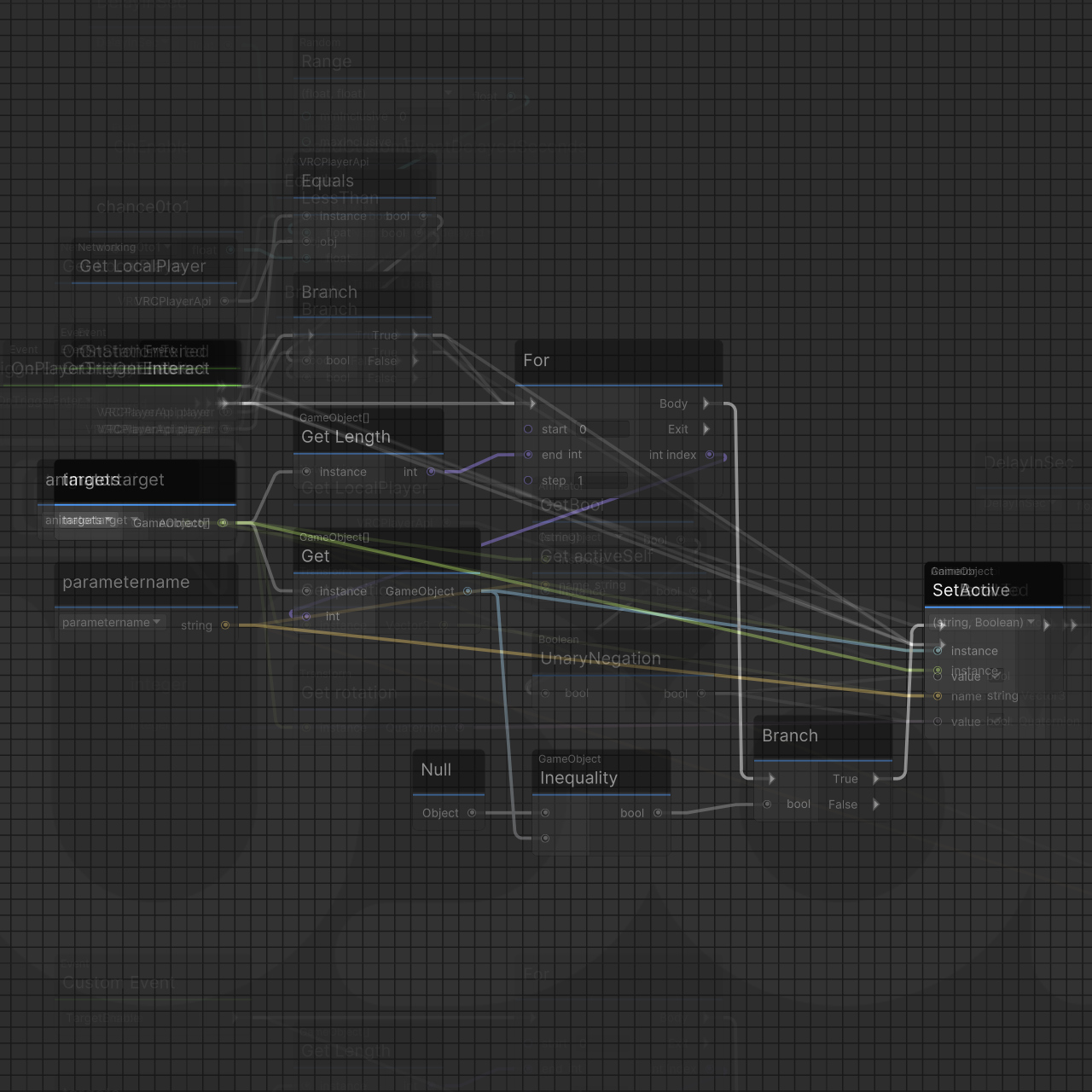 Udon Graph Triggers Screenshot