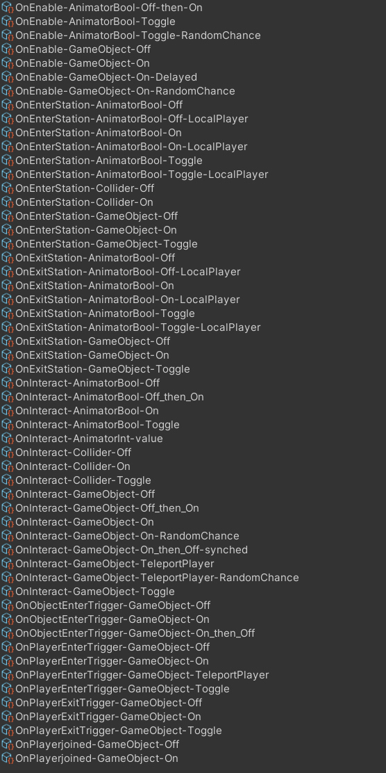 Udon Graph Triggers Screenshot