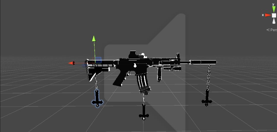 M4A1 BLACK GANG VERSION Screenshot