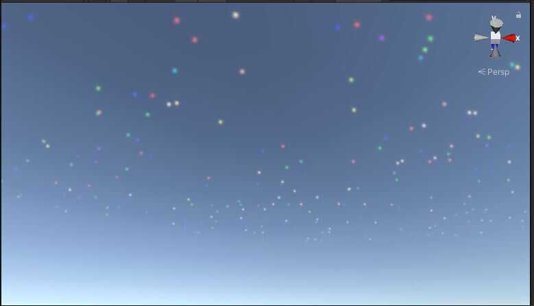 simple star particle Screenshot