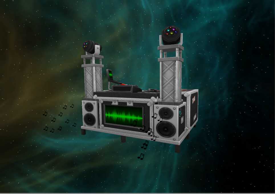 Working DJ Booth with Particles (No Music) Screenshot