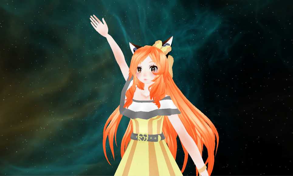 Creamy Kitty [50k] (Eye Tracking, Lip Sync, Dynamic Bones) Screenshot