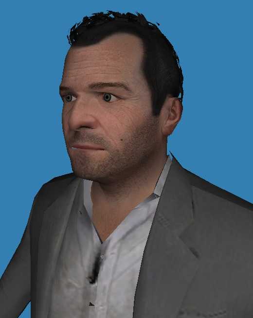 Michael De Santa from GTA V [Super lowpoly! | MORE FPS] Screenshot