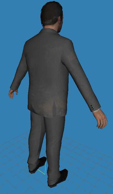 Michael De Santa from GTA V [Super lowpoly! | MORE FPS] Screenshot