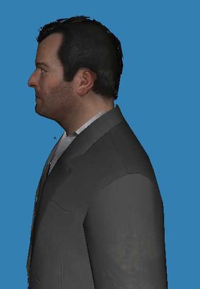 Michael De Santa from GTA V [Super lowpoly! | MORE FPS] Screenshot