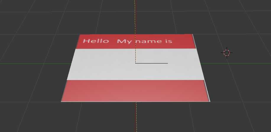 Name Tag Screenshot
