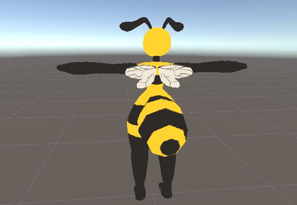 Low poly bee woman Screenshot