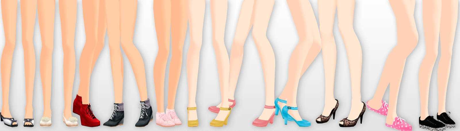 Shoes Pack (50+ shoes) Screenshot