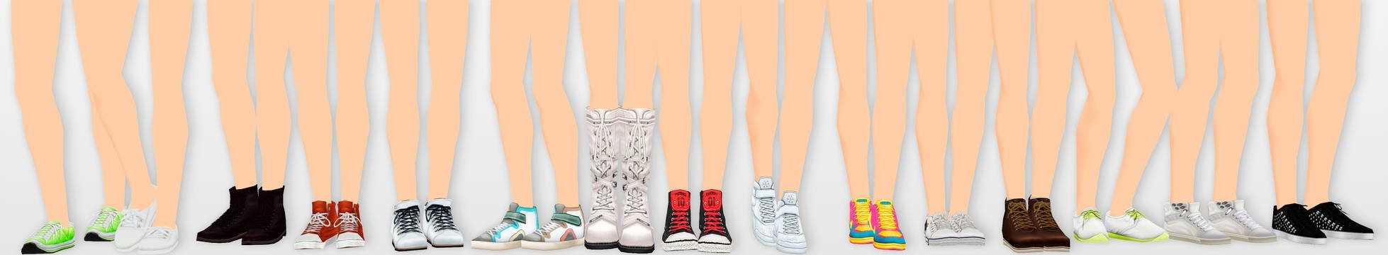 Shoes Pack (50+ shoes) Screenshot